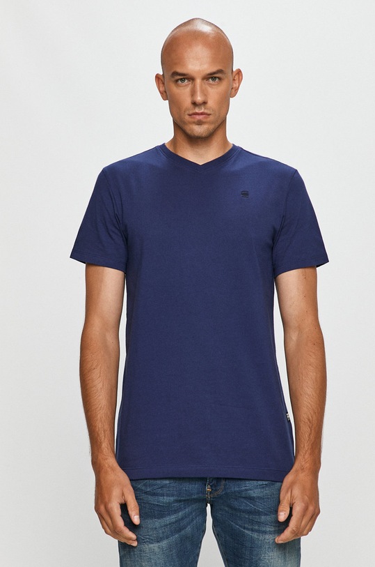 G-Star tricou uni bleumarin D16412.336.1305