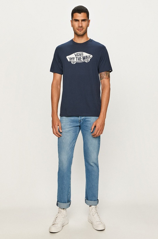 Vans - Tričko VN000JAY5S21 tmavomodrá AA00