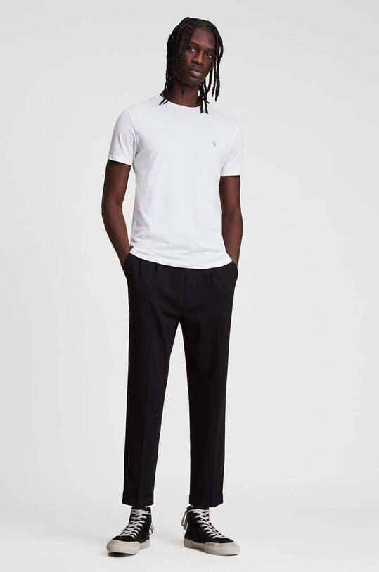 Odzież AllSaints – T-shirt TONIC SS CREW MD109E biały