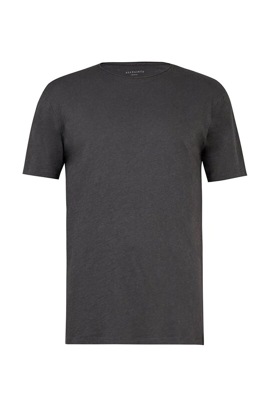 AllSaints - Tricou Figure Crew MD008G negru
