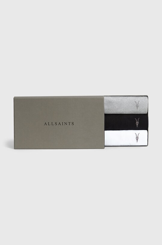 AllSaints - Tricou Tonic SS Crew (3-pack) MD082J multicolor