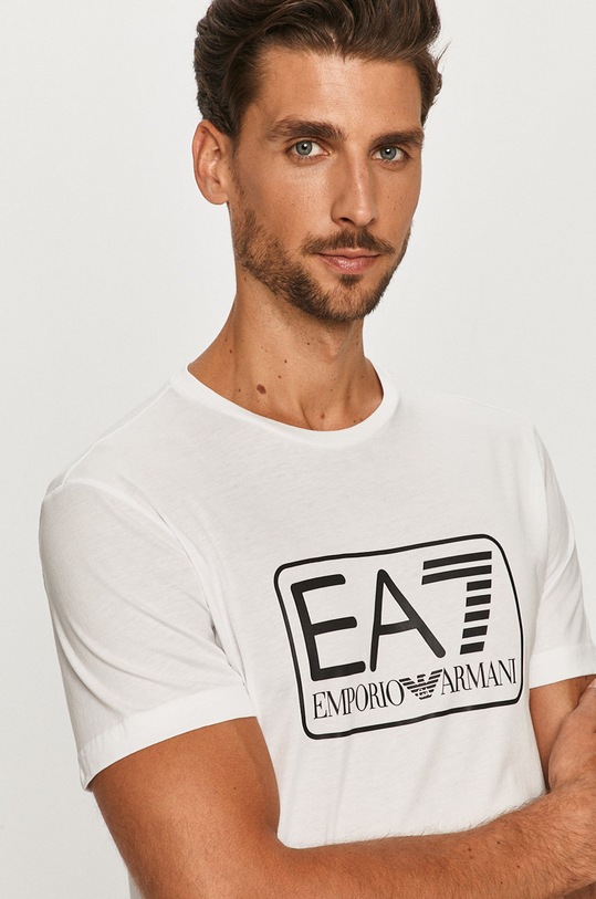 EA7 Emporio Armani - Tričko bílá 8NPT10.PJNQZ