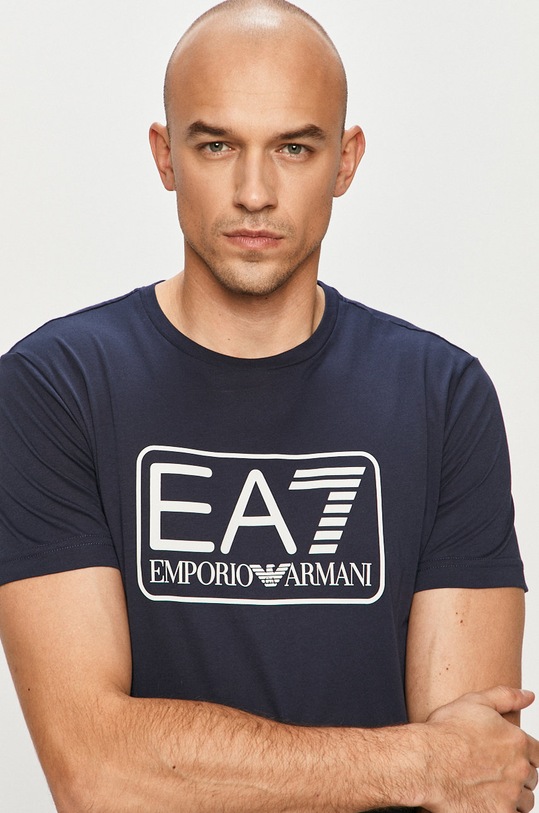 EA7 Emporio Armani - Tričko námořnická modř 8NPT10.PJNQZ