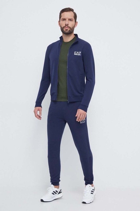 Хлопковая футболка EA7 Emporio Armani 8NPT51.PJM9Z зелёный AA00