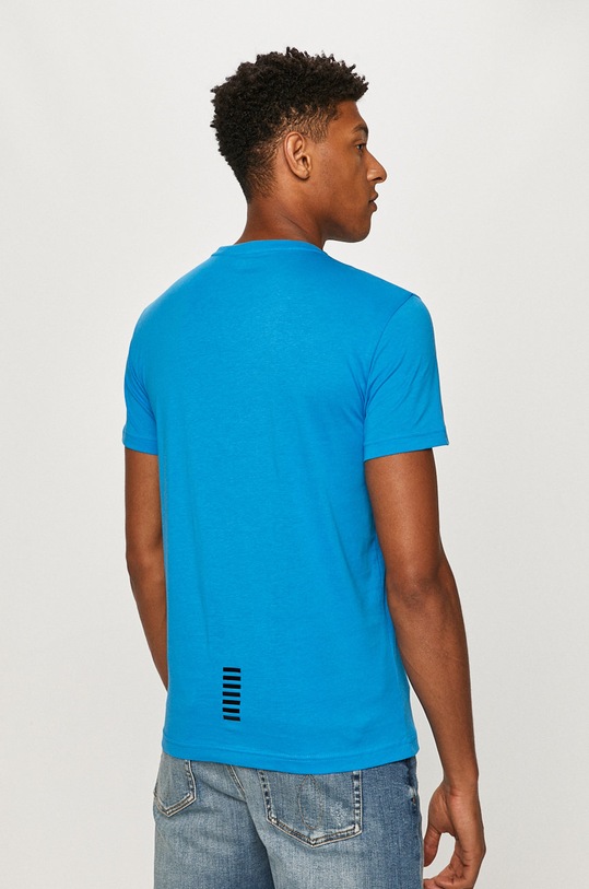 Odzież EA7 Emporio Armani t-shirt bawełniany 8NPT51.PJM9Z 8NPT51.PJM9Z niebieski