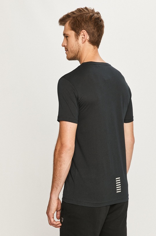 Odzież EA7 Emporio Armani t-shirt bawełniany 8NPT51.PJM9Z 8NPT51.PJM9Z granatowy