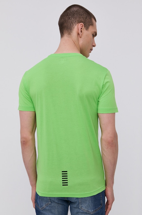 Oblečenie Bavlnené tričko EA7 Emporio Armani 8NPT51.PJM9Z zelená