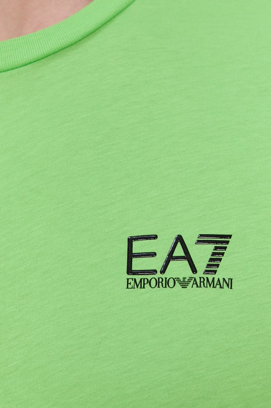 Bavlnené tričko EA7 Emporio Armani zelená 8NPT51.PJM9Z