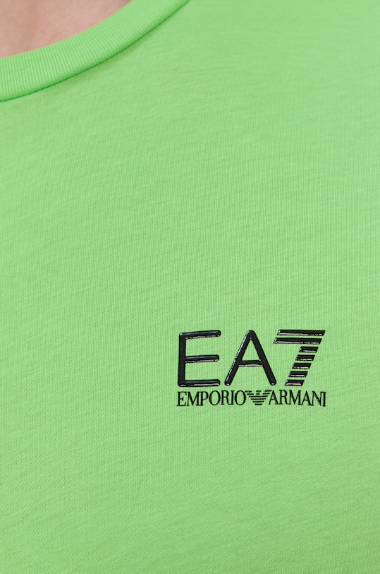 Bavlnené tričko EA7 Emporio Armani zelená 8NPT51.PJM9Z