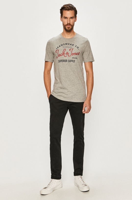 Jack & Jones - T-shirt 12164848 szary AA00