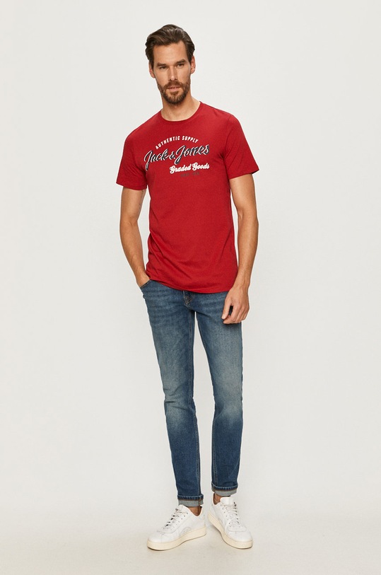 Jack & Jones - T-shirt 12164848 czerwony AA00