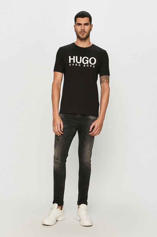 Tričko Hugo 50387414.NOS černá AA00