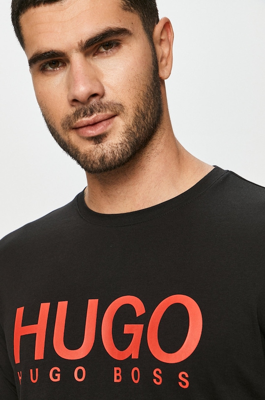 HUGO t-shirt 50387414.NOS czarny 50387414.NOS