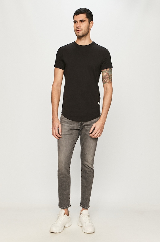 Jack & Jones T-shirt 12113648 czarny AA00