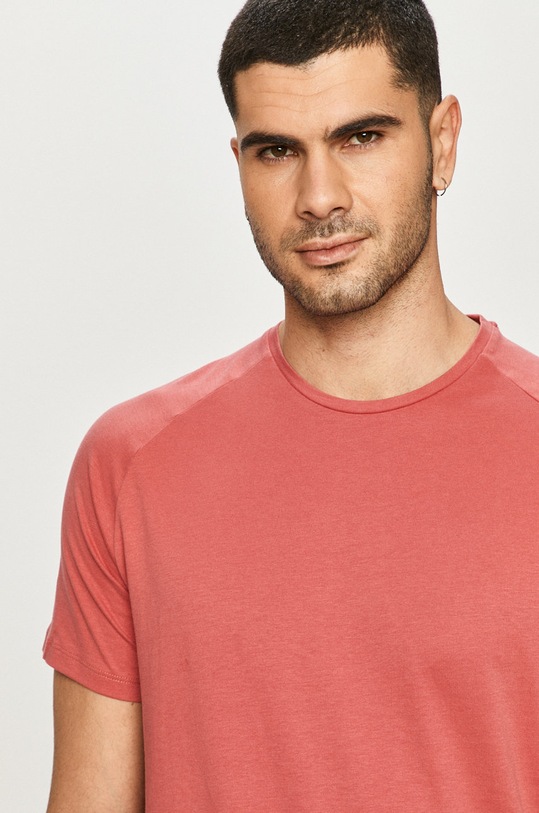 Jack & Jones T-shirt różowy 12164936