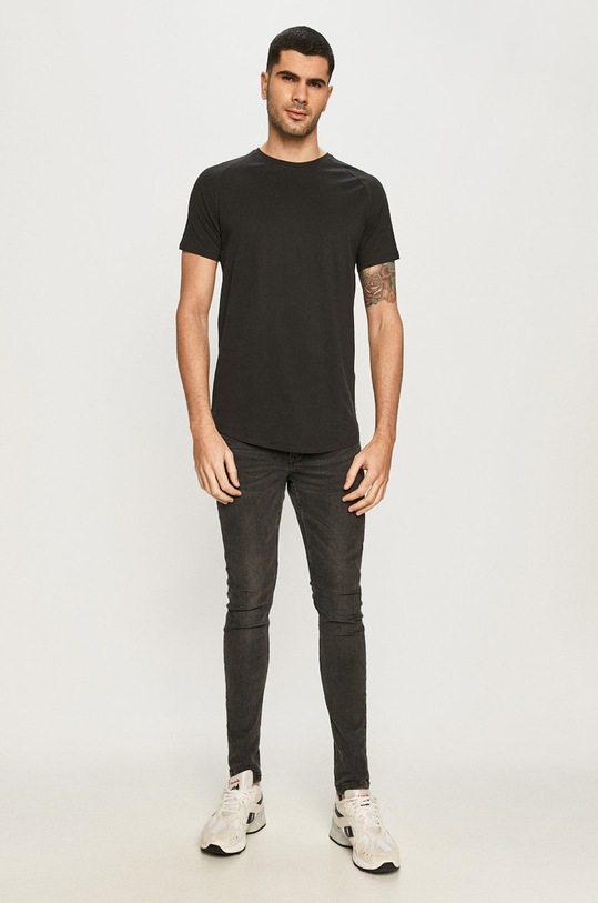 Jack & Jones T-shirt 12164936 czarny AA00