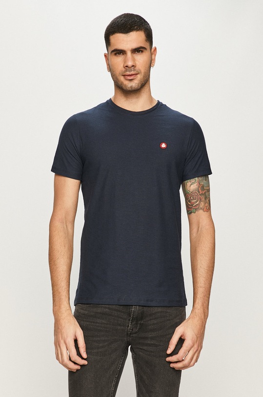 Jack & Jones - T-shirt bawełna granatowy 12166005.