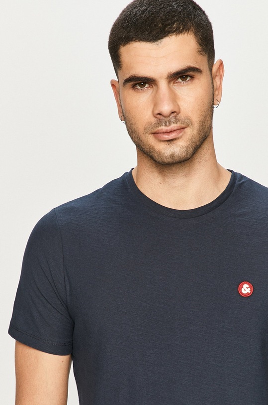 Jack & Jones - T-shirt granatowy 12166005.