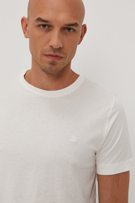 Jack & Jones - T-shirt beżowy 12175520