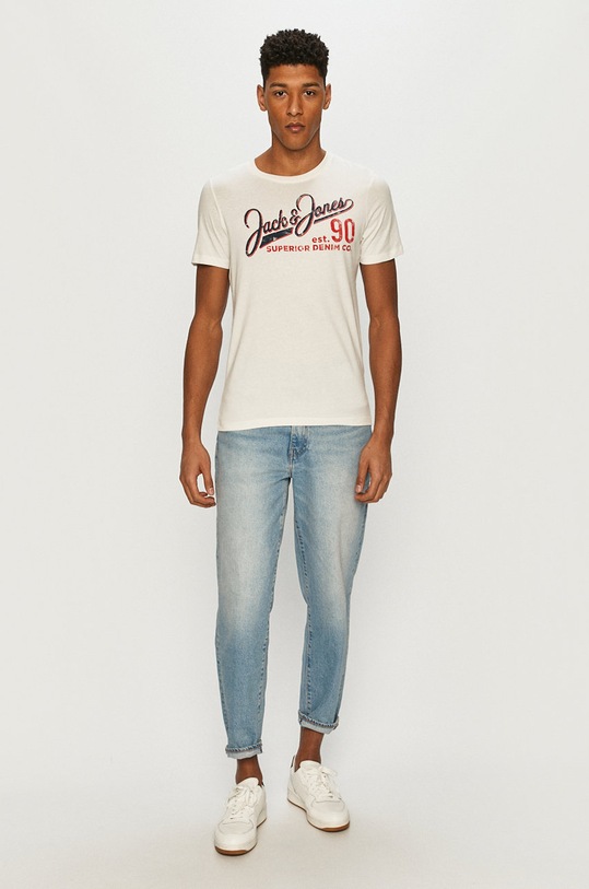 Jack & Jones - T-shirt 12180867 biały AA00