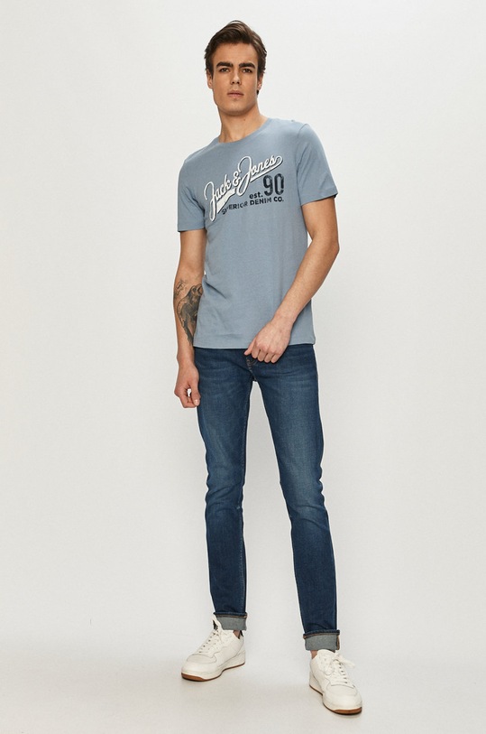 Jack & Jones - T-shirt 12180867 fioletowy AA00