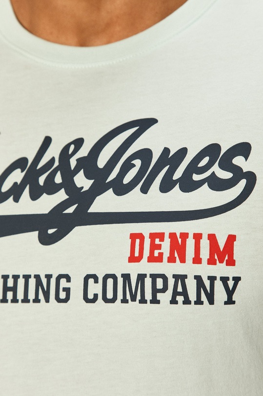 Jack & Jones - T-shirt turkusowy 12180867
