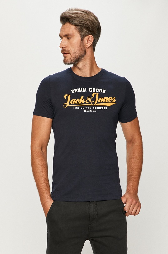 Jack & Jones - Tricou print bleumarin 12172368