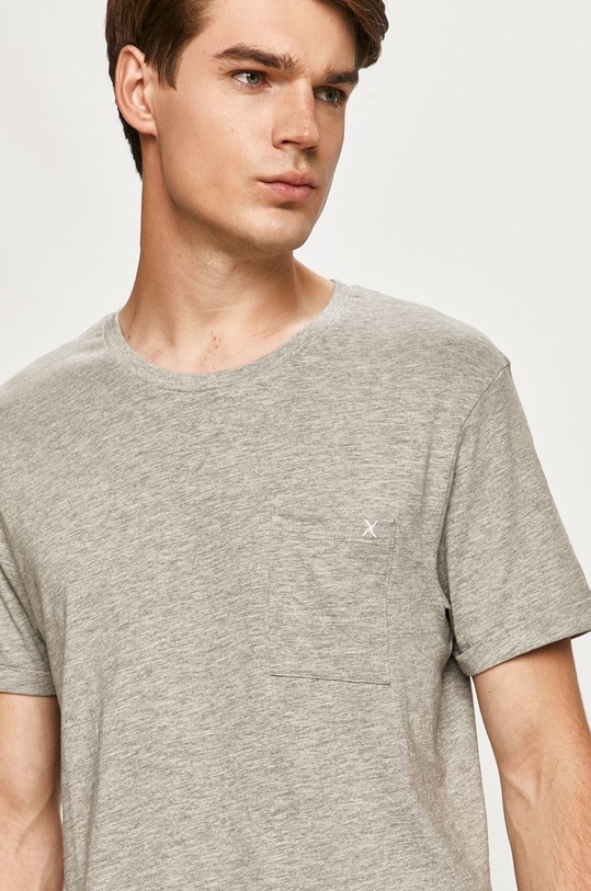 Clean Cut Copenhagen - Tričko jednofarebný sivá CC1333.0052LightG