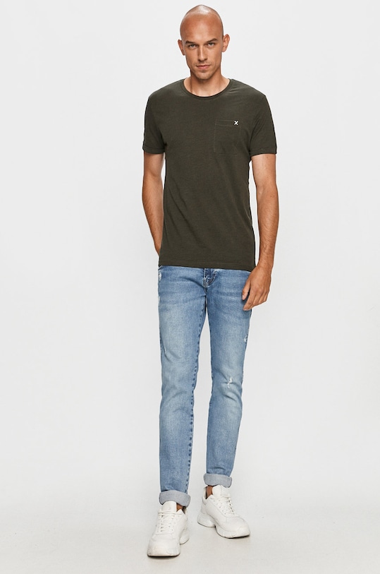 Clean Cut Copenhagen - Tričko CC1333.Bottle02 zelená AA00