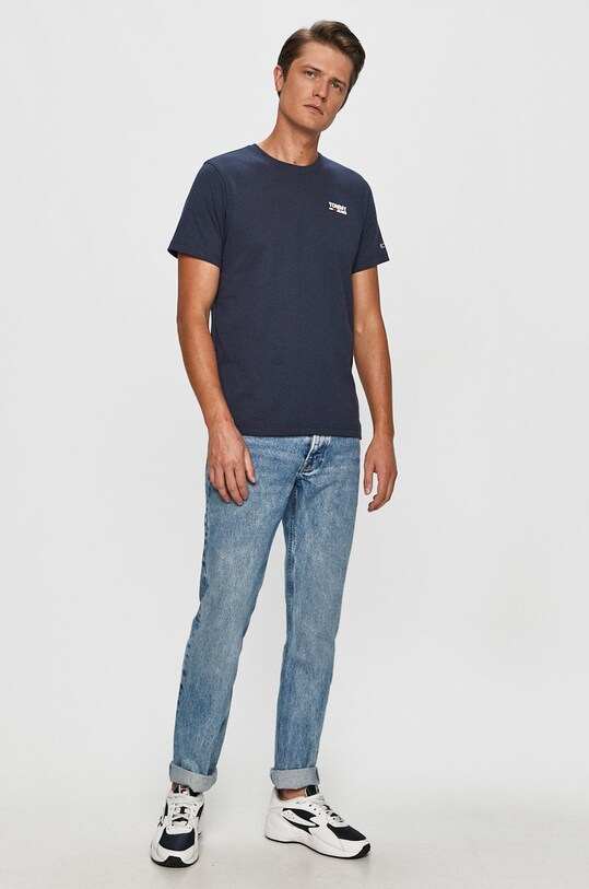 Tommy Jeans - Футболка DM0DM09588.NOS темно-синій AA00