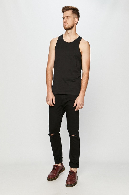 Jack & Jones - T-shirt (2-pack) czarny 12133910