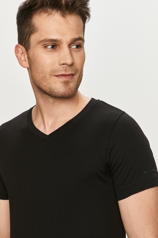 Karl Lagerfeld - Тениска (2 броя) 500298.765001 черен