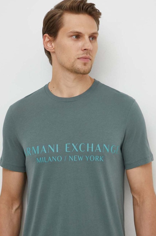 Armani Exchange t-shirt 8NZT72.Z8H4Z verde AW24
