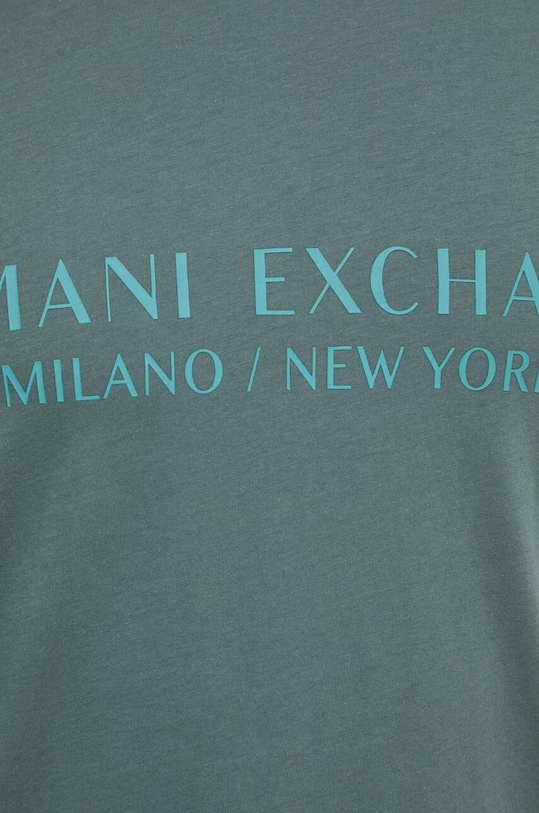 Armani Exchange t-shirt verde 8NZT72.Z8H4Z