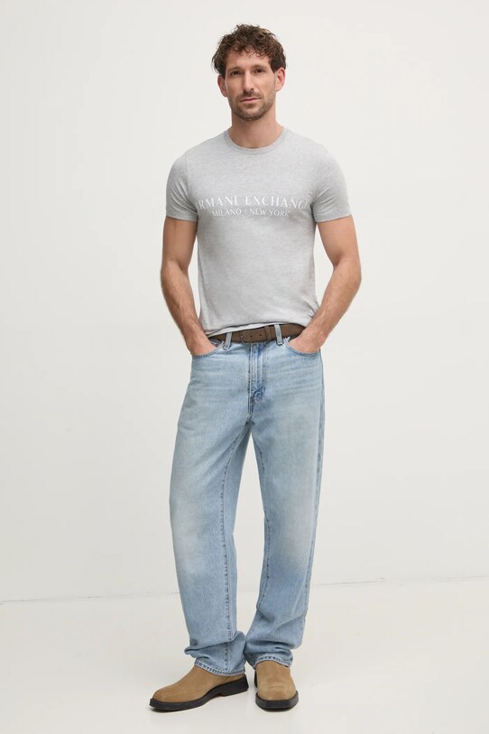 Футболка Armani Exchange 8NZT72.Z8H4Z сірий AW24