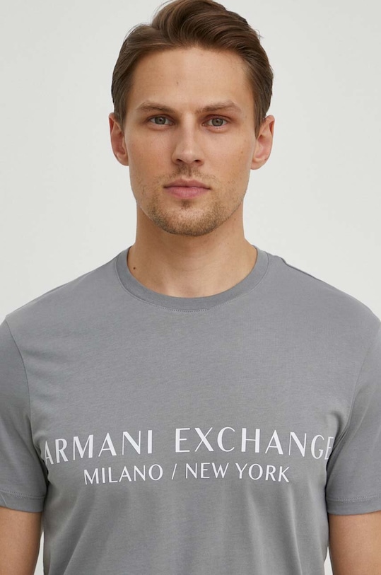 Armani Exchange t-shirt szary 8NZT72.Z8H4Z