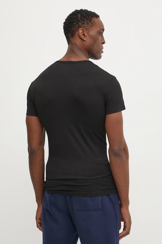 Armani Exchange t-shirt 2 db 956005.CC282 fekete AA00