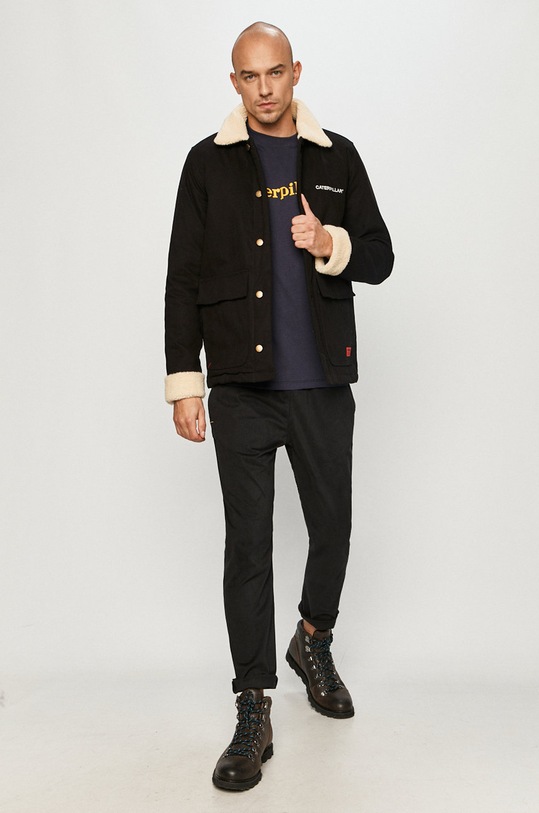 CAT Footwear - Tričko 2511729.10240 tmavomodrá AA00