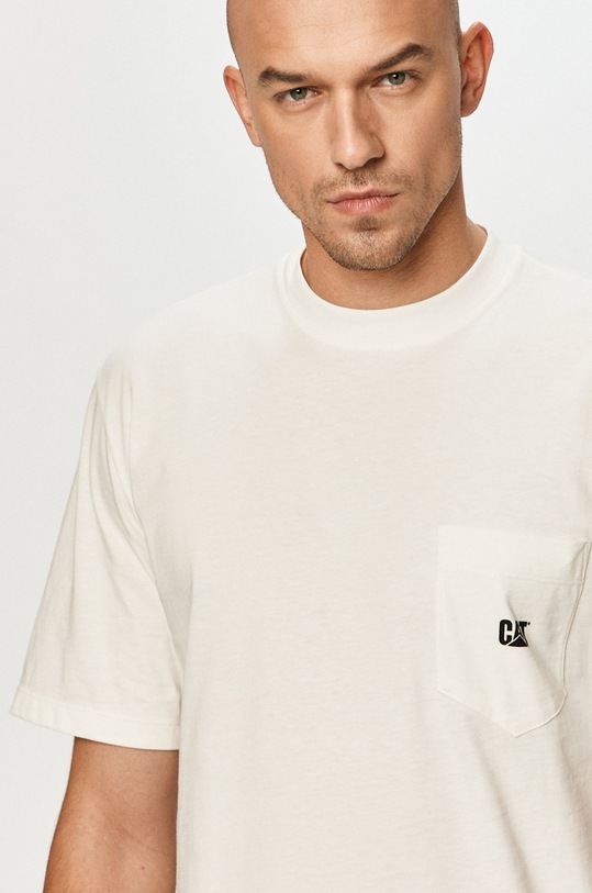 Caterpillar - T-shirt biały 2511730.12398