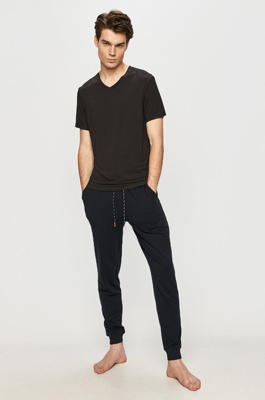 Ted Baker - Tricou de pijama (2-pack) 170739 negru AA00