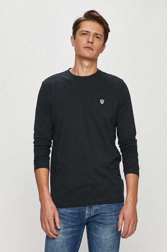 EA7 Emporio Armani Longsleeve 8NPTL9.PJ03Z z elastanem zielony 8NPTL9.PJ03Z