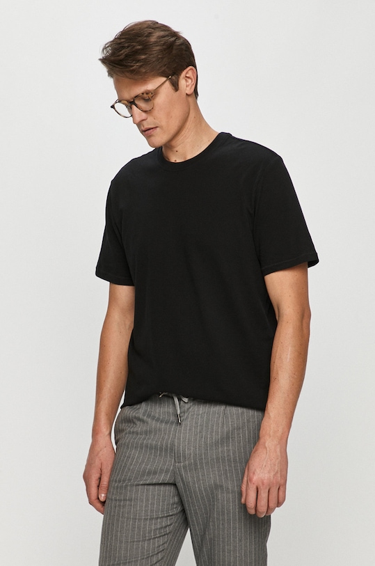 Only & Sons - T-shirt bawełna czarny 22018867