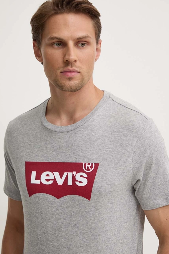 Levi's - T-shirt Graphic Set nadruk szary 17783.0138