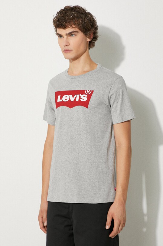 Oblečenie Levi's - Pánske tričko Graphic Set 17783.0138 sivá