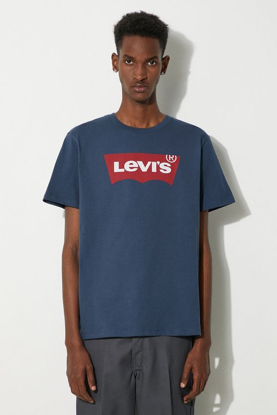 Levi's Graphic Setin Neck Tee Navy cotton navy 17783.0139