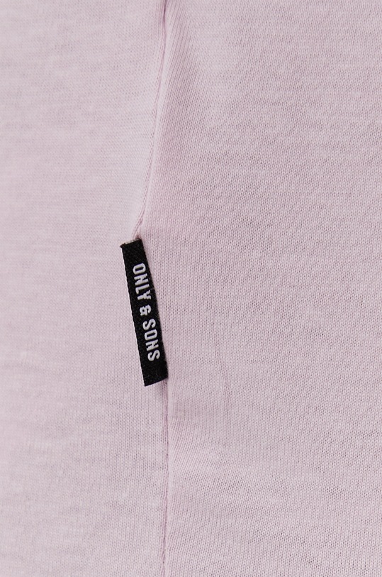 Only & Sons T-shirt różowy 22019747