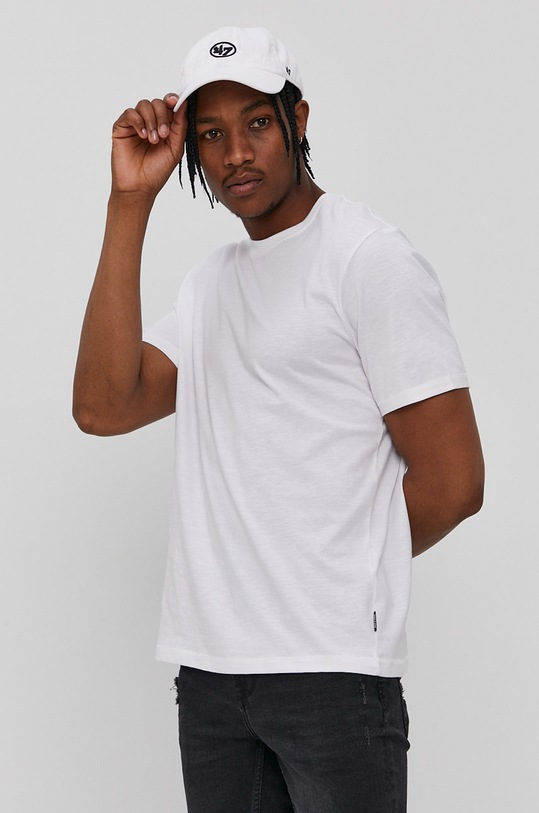 Only & Sons T-shirt bawełna biały 22020074