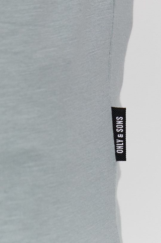 Only & Sons T-shirt turkusowy 22020074