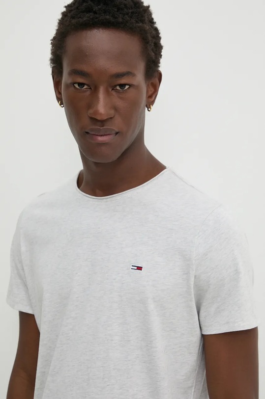 Tommy Jeans t-shirt szary DM0DM09586