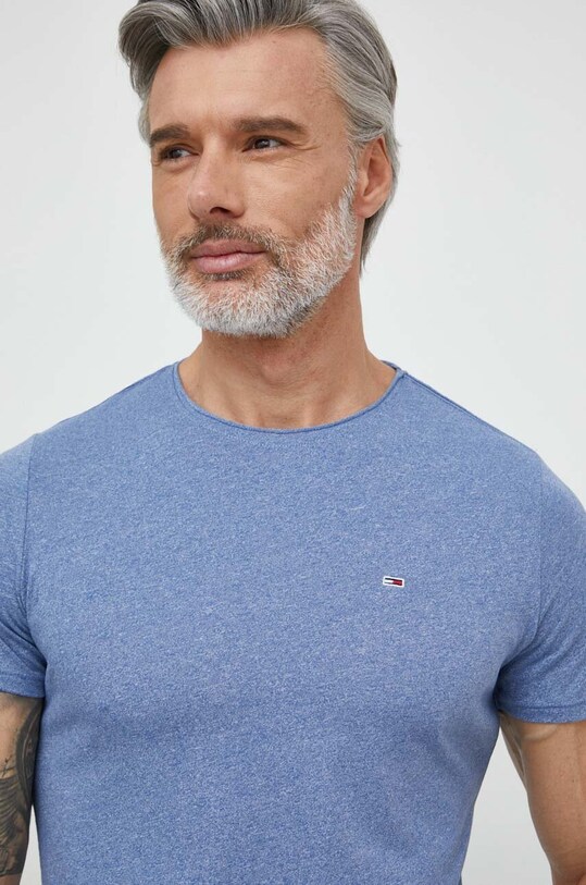Tommy Jeans t-shirt regular niebieski DM0DM09586